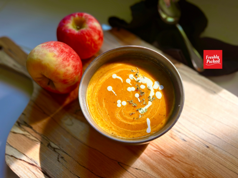 Roasted Pumpkin Apple Soup