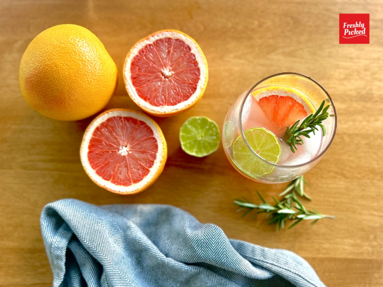 Ruby Grapefruit Paloma Mocktail